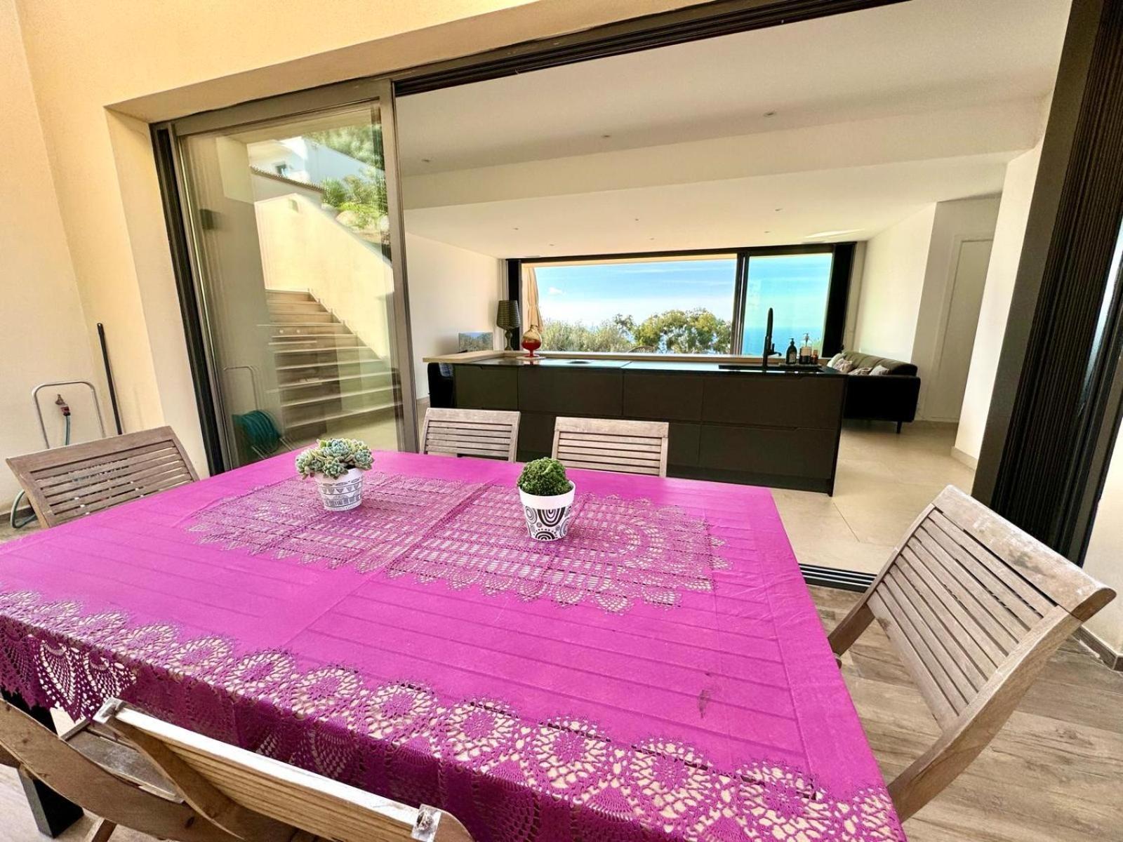 Super Villa Moderne Corbara Vue Mer Exterior foto