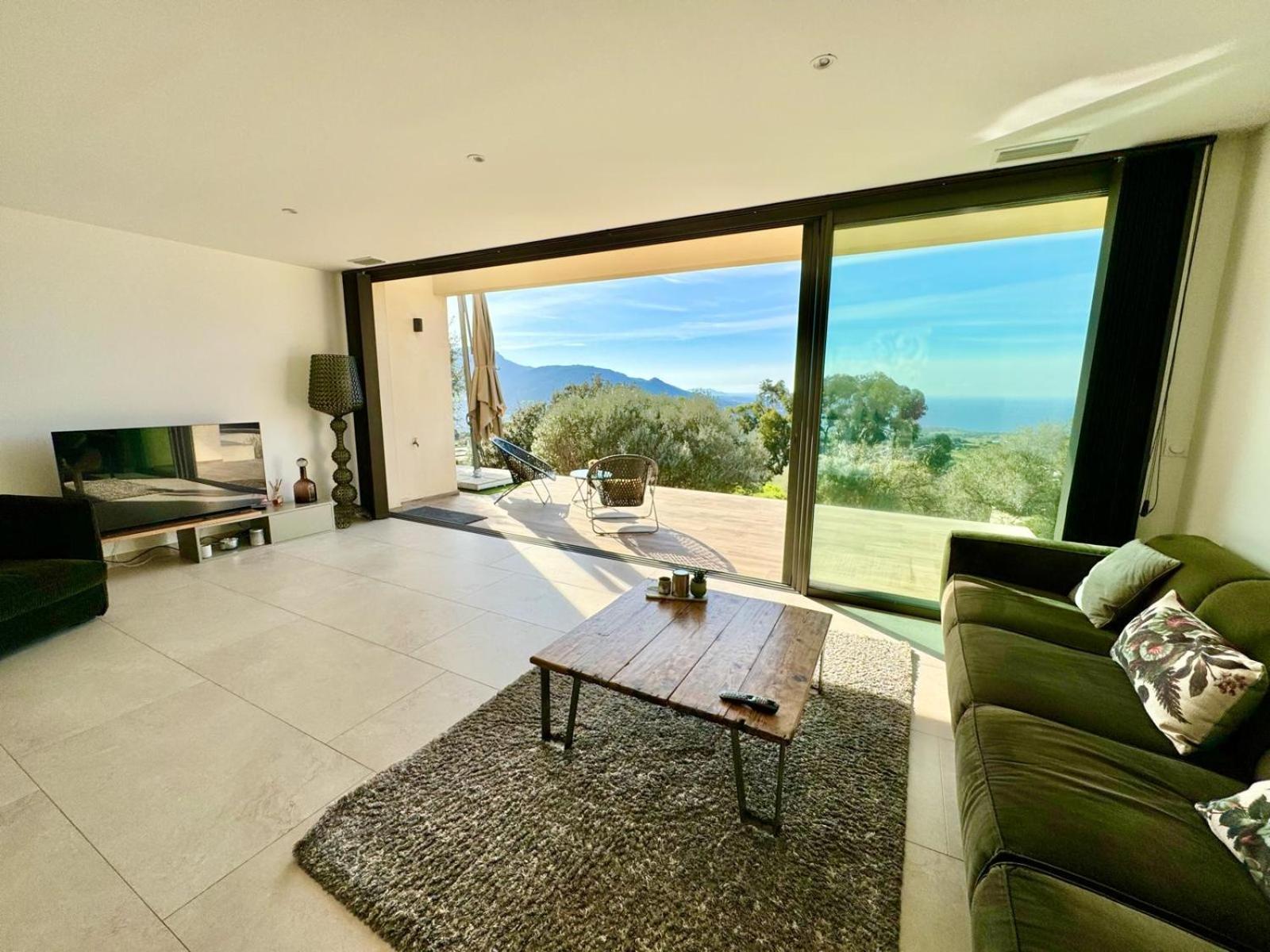 Super Villa Moderne Corbara Vue Mer Exterior foto